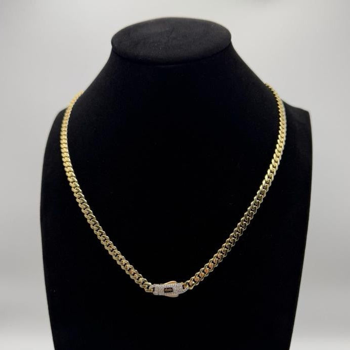 14K Gold Monaco Chain