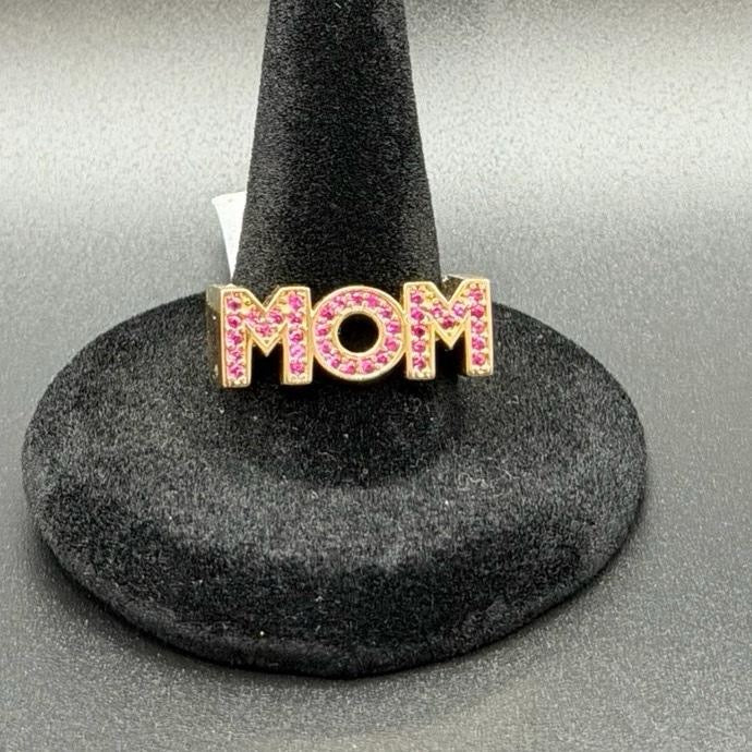 14K Gold MOM Ring
