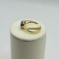 14K Gold Ring with Heart Shape Design