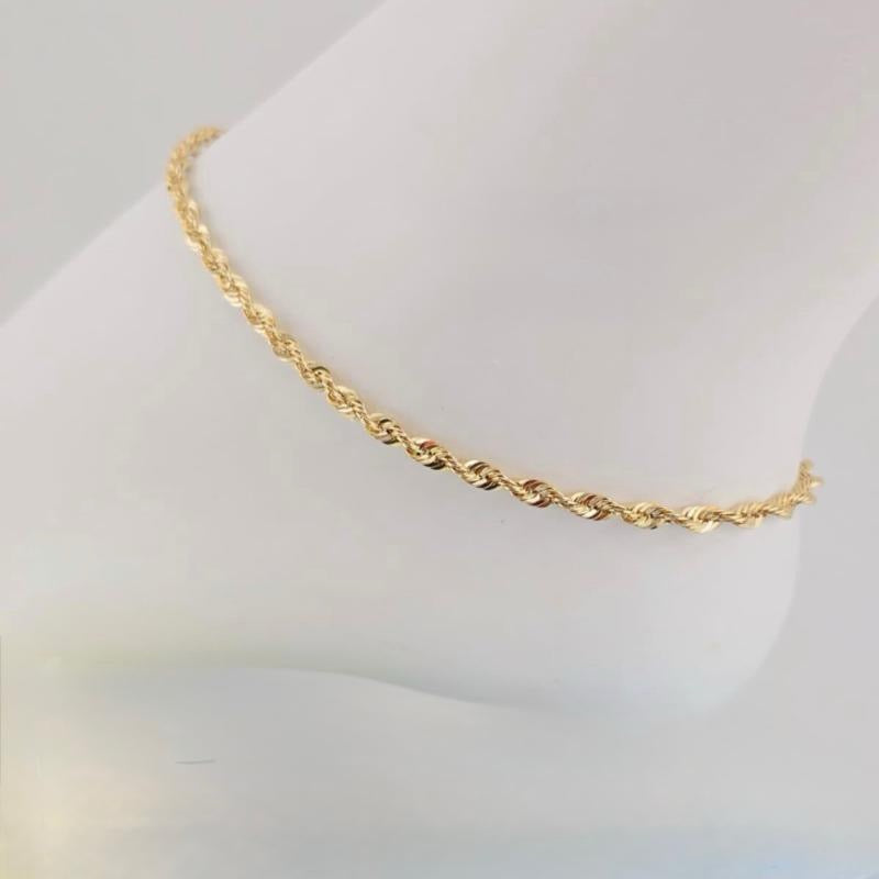 10K Ankle Bracelet